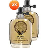 Avon Scent Masculine Woody 2x30 ml EDT Erkek Parfüm