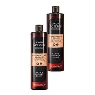 Avon Senses Essence 2x500 ml Sardunya Yaprağı ve Partakal Kokulu Duş Jeli