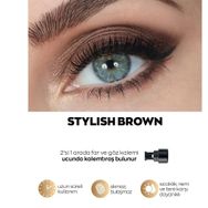 Avon Stylish Brown Power Stay Kalem Far
