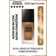 Avon True Power Stay Mat Light Caramel 30 ml Fondöten