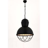 Avonni 4106 Siyah Boyalı Daire Avize