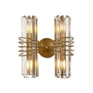 Avonni AP-60398-2E E14 Metal Kristal 30x20 cm Eskitme Kaplama Aplik
