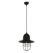 Avonni AV-4106-M26-BSY Siyah Boyalı E27 Metal 25 cm Modern Avize