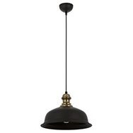Avonni AV-4106-M27-BSY Siyah Boyalı E27 Metal 33 cm Modern Avize
