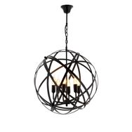 Avonni AV-4183-6BSY Siyah Avize
