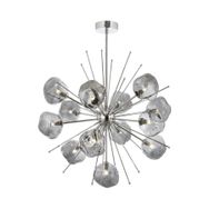 Avonni AV-60212-13K Krom Kaplama Modern Avize, G9, Metal, Cam, 70cm