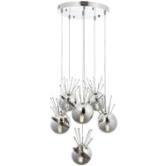 Avonni AV-60218-6KT Krom Kaplama 50 cm Modern Avize