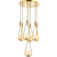 Avonni AV-60312-7ST Sarı Kaplama Modern Avize