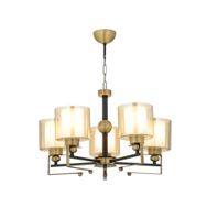 Avonni AV-65227-5E Eskitme Kaplama 58 cm Modern Avize