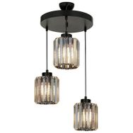 Avonni AV-65230-3T-BSY Siyah Boyalı 40 cm Modern Avize