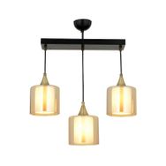 Avonni AV-65233-3Y-BSY-B Siyah Boyalı 60x14 cm Modern Avize