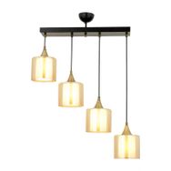 Avonni AV-65233-4Y-BSY-B Siyah Boyalı 70x14 cm Modern Avize