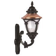 Avonni BAP-68057-BSY-M2 Siyah-Kahverengi Bahçe Aplik