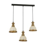 Avonni E27 Metal 60x60 cm Beyaz Boyalı Modern Avize