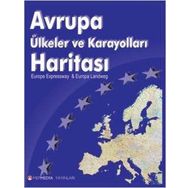 AVRUPA ÜLKELER VE KARAYOLLARI HARİTASI - KOLEKTIF