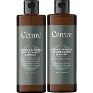 Awe Cemre 2x400 ml Saç Dökülmelerine Karışı Yağlı Saçlar İçin Isırgan Sarımsak Şampuanı
