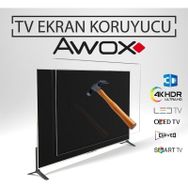 Awox U3200STR Uyumlu Tv Ekran Koruyucu 3 mm Ekran Koruma Paneli