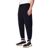 A|X ARMANI EXCHANGE Erkek Logo Manşetli Pantolon Pantolon, Koyu Lacivert,