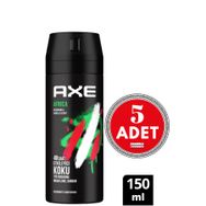 Axe Africa 5x150 ml Erkek Sprey Deodorant