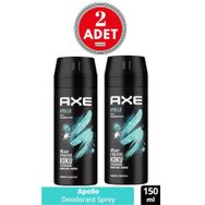 Axe Apollo 2x150 ML Erkek Sprey Deodorant