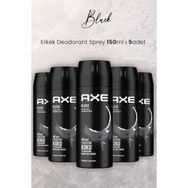 Axe Black 5x150 ml Erkek Sprey Deodorant