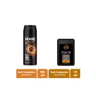 Axe Dark Temptation 150 ml Erkek Deodorant + 17 ml Cep Parfümü