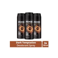 Axe Dark Temptation 3x150 ml Erkek Sprey Deodorant