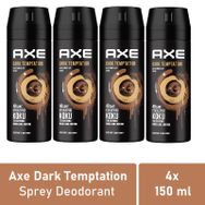 Axe Dark Temptation 4x150 ML Erkek Sprey Deodorant
