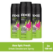 Axe Epic Fresh 3x150 ML Erkek Deodorant