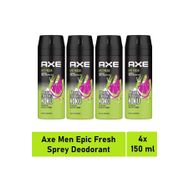 Axe Epic Fresh 4x150 ml Erkek Deodorant
