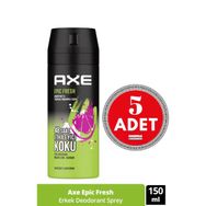Axe Epic Fresh 5x150 ml Erkek Deodorant