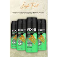Axe Jungle Fresh 4x150 ml Erkek Sprey Deodorant