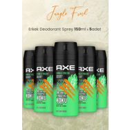 Axe Jungle Fresh 5x150 ml Erkek Sprey Deodorant