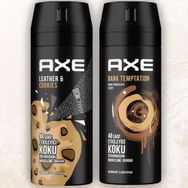 Axe Leather & Cookies 150 ml + Dark Temptation 150 ml Erkek Sprey Deodorant