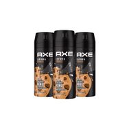 Axe Leather Pudrasız 3x150 ml Erkek Deodorant Sprey