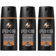 Axe What Leather Cookies 3x150 ml Erkek Deodorant Sprey