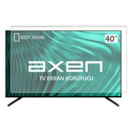 Axen AX40DAB13 Uyumlu Tv Ekran Koruyucu 3 mm Ekran Koruma Paneli