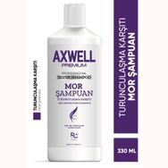 Axwell 330 ml Premium Professional Turunculaşma Karşıtı Mor Şampuan