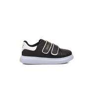 Ayakmod 072-F Siyah Beyaz Unisex Çocuk Sneaker Ayakkabı