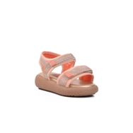 Ayakmod 24-402-P Pudra Simli Kız Çocuk Sandalet