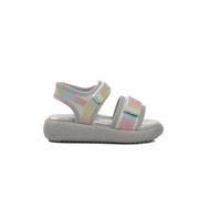 Ayakmod 24-402-P Yeşil-Gökkuşağı Kız Çocuk Sandalet