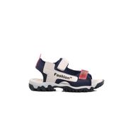 Ayakmod 24-410-F Lacivert-Beyaz-Kırmızı Erkek Çocuk Sandalet