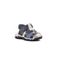 Ayakmod 24-417-B Lacivert Beyaz Erkek Çocuk Sandalet