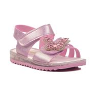 Ayakmod 24-419-B Pembe Simli Kız Çocuk Sandalet