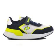 Ayakmod 730-F Lacivert Beyaz Fosfor Sarı Unisex Çocuk Spor Ayakkabı