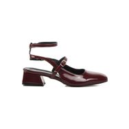 Ayakmod 874404 Bordo Rugan Kadın Topuklu Ayakkabı