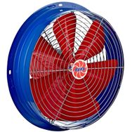 Ayas 30 cm 2800 D/D 380 Volt Trifaze Sanayi Tipi Aspiratör