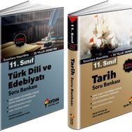 Aydın 2 Kitap 2023 11. Sınıf Edebiyat + Tarih Soru Bankası Seti