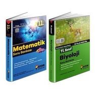 Aydın 2 Kitap 2023 11. Sınıf Matematik + Biyoloji Soru Bankası Seti
