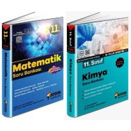 Aydın 2 Kitap 2023 11. Sınıf Matematik + Kimya Soru Bankası Seti